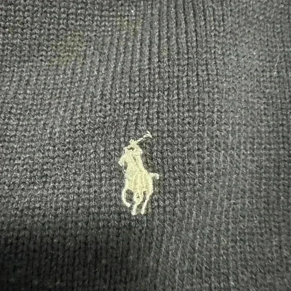 204. Men’s Ralph Lauren Polo Shirt Size X-Large Solid Blue With Logo - Picture 3 of 8